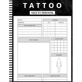 The Ultimate Sketchbook For Tattoo Artists And Art Lovers