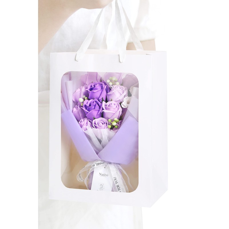 Naiivi Soap Flower Bouquet Mother's Day Present Flower Gift Soap