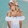 Kinretixia 4-teiliges Set Muschelkette Damen Boho Schmuck, Elegante Boho Kette