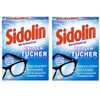 Sidolin Glasses Cleaning Cloths, Pack of 2 (2 x 20