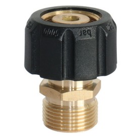Kyocera Kärcher Conversion Adapter for High Pressure Washers M22 Female Thread M22 Male Male Inner Diameter 0.6 inch (15 mm)