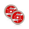 Casaverde 2 Pcs/Lot 75mm Ceramic Tile Cutting Blade,3" x Arbor