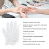 100Pcs Disposable PVC Gloves Transparent Thicken Nail Beauty Protective for