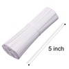 Easytle 5" Paper White Twist Ties 100 Pcs