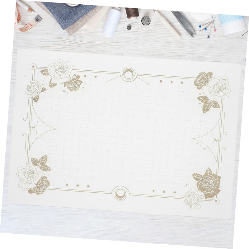 KONTONTY 1 Sheet Transparent Craft Cutting Mat Professional Self Healing