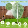 2PCS Large Fruit Tree Netting with Drawstring and Zipper, 8