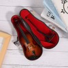 QANYEGN Wooden Miniature Violin Model, Mini Musical Instrument Model, Miniatures