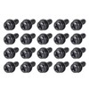 sourcing map M5 x 12mm Carbon Steel Phillips Pan Head