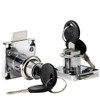 Drawer Lock 2 Furniture Locks Cylinder for Drawers & Cabinets