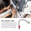 WELURE 4X Front Rear Door Speaker Wire Harness Connector Plug