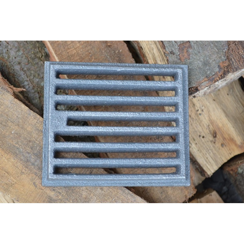 SEZAM 13 x 11 cm Cast Iron Oven Grate Ash