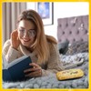 Weewooday Pack of 2 Honey Bee Hard Shell Glasses Case