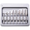Tungsten Steel Milling Cutter, SPTA 8-Piece Burr 6 mm Shank