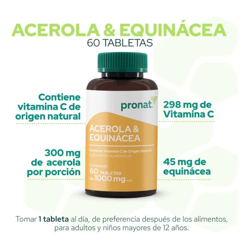 Acerola Equinacea Tab Pronat Ultra