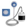 Portable Shower ABS Electric Battery Powered Camping Shower Pump for
