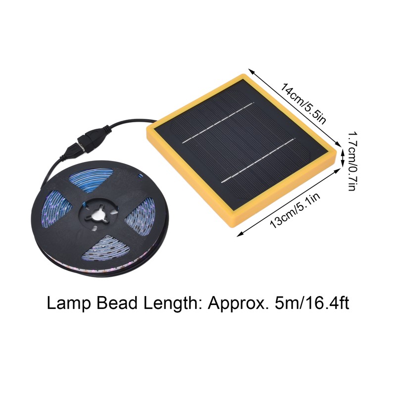 Solar Plant Growth Light Full Spectrum 5W LED Plant Lamp