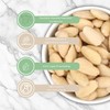 1001 Frucht Peeled Almonds Blanched 500 g without Additives I