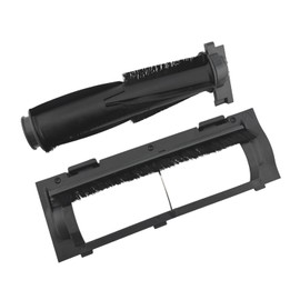 Main Brush Roller with Lid Cover Replacement Kit Compatible With Shark Robot Vacuum Cleaner - AV911S AV970 RV910S RV911AE RV912S RV915S RV990 RV991 AV1010AE RV1000 RV1001 AV1110ARUS RV1101A1CA - Black