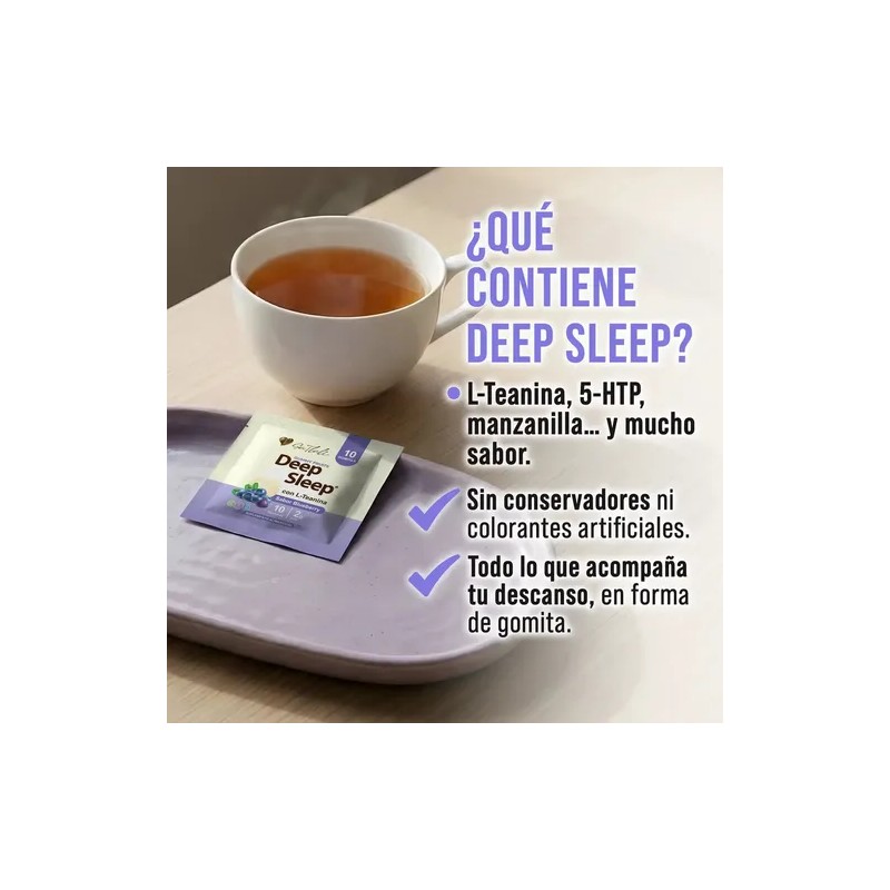 Gomitas Para Dormir Con Lteanina, 5-htp, Manzanilla Y Toronjil Ga