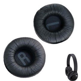 2PCS Wireless Bluetooth Headphones Replacement Ear Covers Durable and Soft Replacement Headphone Pads Dust Protection Headphone Ear Covers for JBL Tune600BT T660NC T510BT T500 T450BT