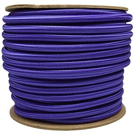 BORED? PARACORD! Acid Purple 1/4 inch Shock Cord - 100 Feet Marine Grade Shock Bungee Cord