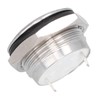 5Pcs Flat Top Button Switch Stainless Steel Waterproof Screw Terminal