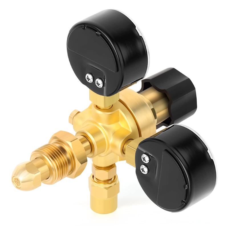 MEANLIN MEASURE Argon CO2 Regulators Gauges Gas Welding Regulator CGA580