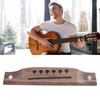 Acoustic Guitar Bridge Rosewood Pre Drilled Precisely Cut Folk Guitar