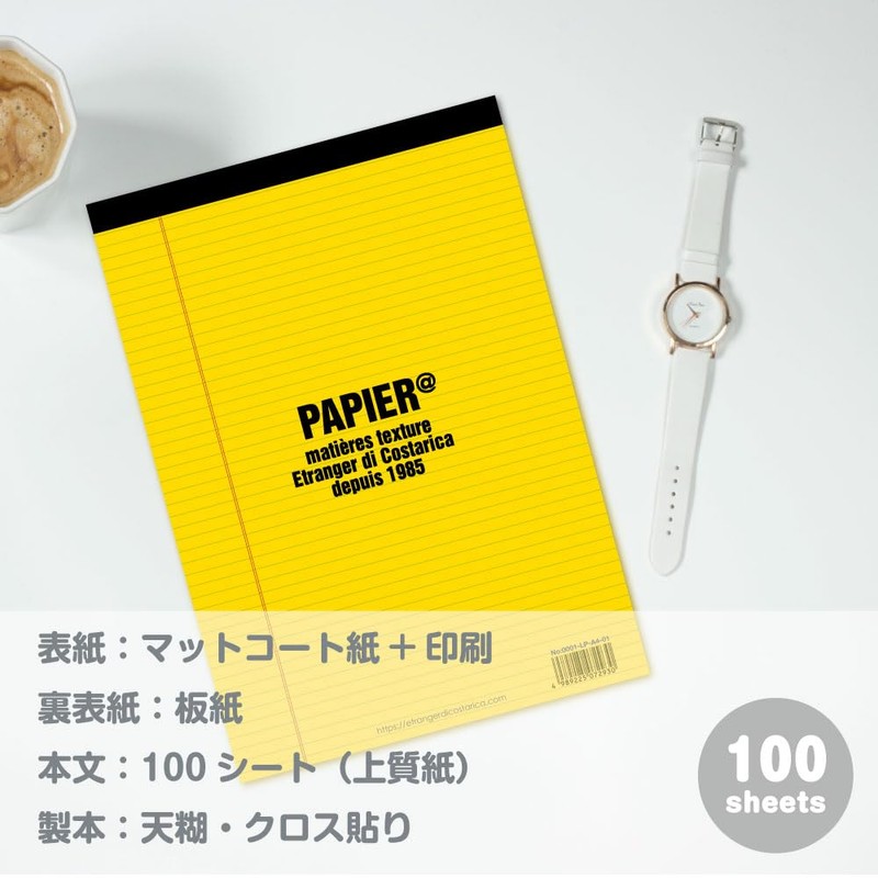 Etranger di Costa Rica Report Pad BASIS A4 Legal 0001-RP-A4-02