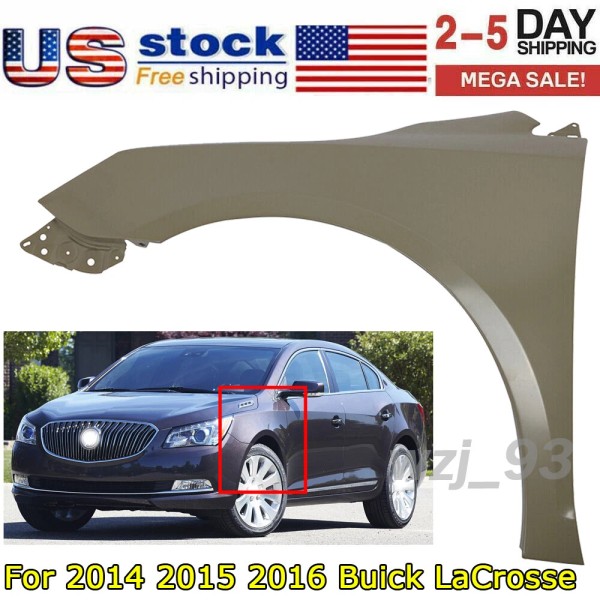 Unbranded Front Driver Side Fender For 2014 2015 2016 Buick