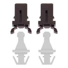 Bin Lid Replacement Striker Pin & Latch Set Compatible with Brabantia for Broken Lid - Catch Spare Touch Waste Bins 20L, 30L, 40L, 45L, 50/60L (2 Pairs Pack) By Print It Uk