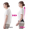 Dr. PRO 96692 Waist Belt, Black, M, Slimming, Slimming, Posture,