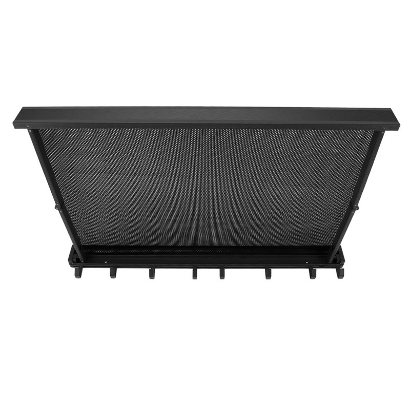 Balcony Clothes Drying Rack Wall Mounted with Mesh Surface Collapsible