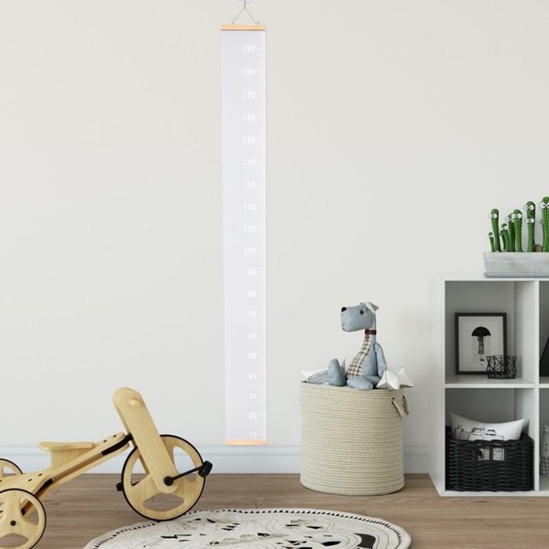 Toddmomy 1pcs Kids Height Chart,Child Removable Nursery Height Charts for