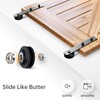 EaseLife 5.3 FT Sliding Barn Door Hardware Track Kit,Smoothly Quietly,Easy