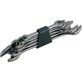 TRUSCO TDS-6SA Double-Ended Wrench Set, Set of 6 A