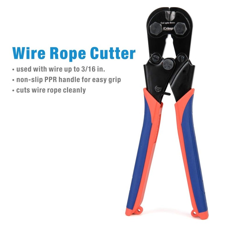 iCrimp Stainless Steel Cable Cutter, Up to 6.0mm2 for Aircraft