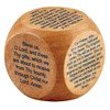 Christian Brands Growing in Faith Small Wooden Prayer Cube, 1.75"