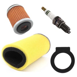 USPEEDA Air Filter Spark Plug For Timberwolf 250 Big Bear 350 Moto-4 250 350 Kodiak 400# 1YW-14451-00-00