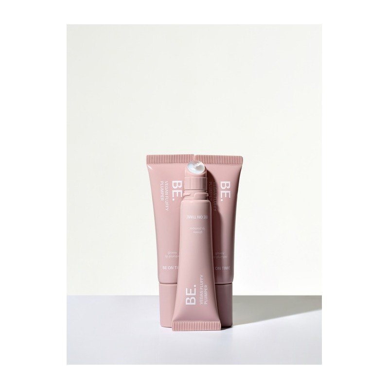 Vegan Fluffy Plumper Sheer Rosy + Vegan All Day Lip