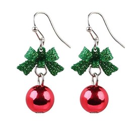 Christmas Earrings, Women's Christmas Earrings, Cute Christmas Decoration, Christmas Earrings, for Women, Girls, Christmas New Year, Styling Accessories, Metal