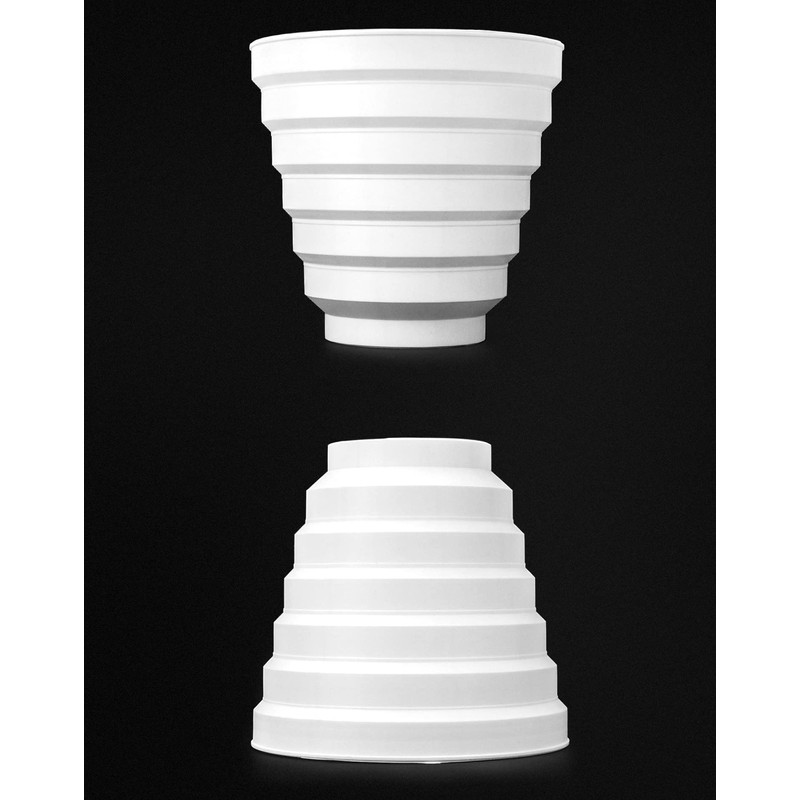 QWORK Duct Inline Reducer, 2 Pack Universal 3 4 5