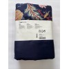 Ikea NASSELKLOCKA Twin Duvet Cover + Pillowcase Bed Set Dark