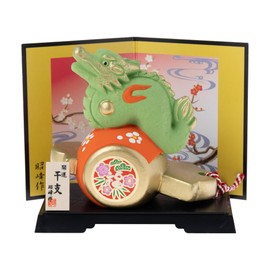 Seto Pottery Sha 2024 Zodiac Figurine Figurine Compact Dragon Dragon Tatsu New Year Decoration Kavel Tatsuri Naka Shoho Kiln 125