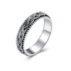Fidget Ring Sterling Silver Celtic Spinner Ring Celtic Knot Fidget
