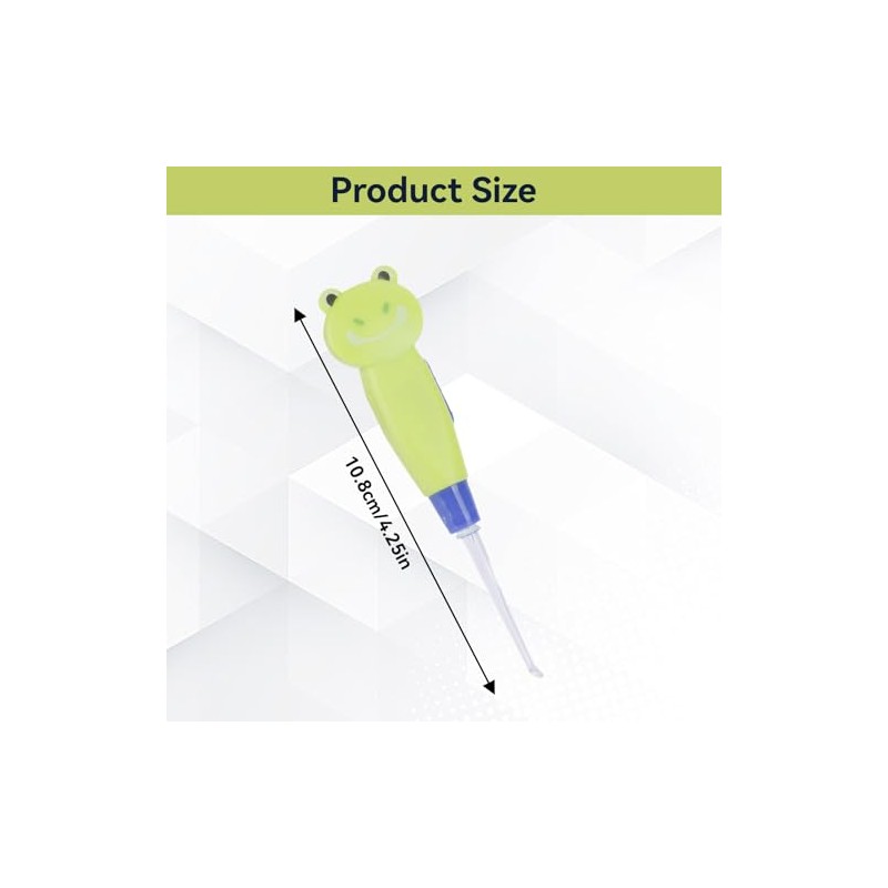 Agatige Kids Earwax Remover Tool, Baby LED Lighting Earpick Ear