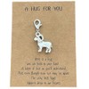 AMOBESTER Farm Animal Goat Clip on Charms for Bracelet Necklace