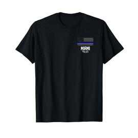 City of Miami Police Officer Florida Policeman T-Shirt T-Shirt