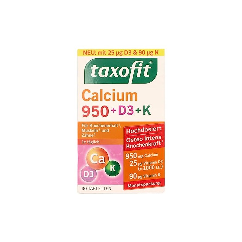 taxofit Dietary Supplement Calcium 950, 79 g
