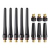 sourcing map 11pcs TIG Back Cap 57Y02 57Y03 57Y04 Fit